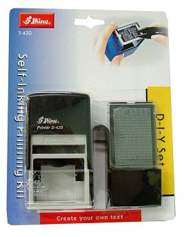 Shiny D-I-Y Set  S420 Self Inking Printing KIT